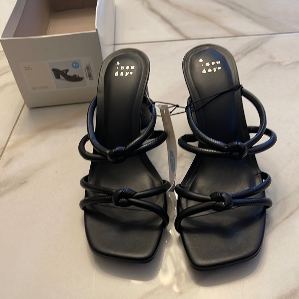Brand new with tags black heels